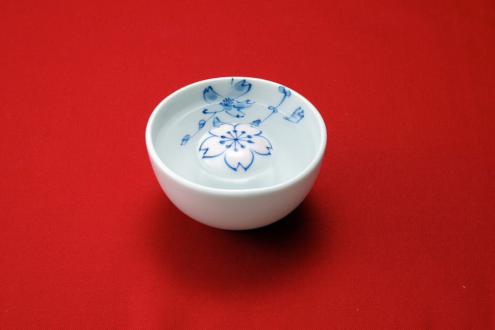 酒器】菊水オリジナル 風鈴杯（桜） | 菊水ショップ＜かよいぐら＞