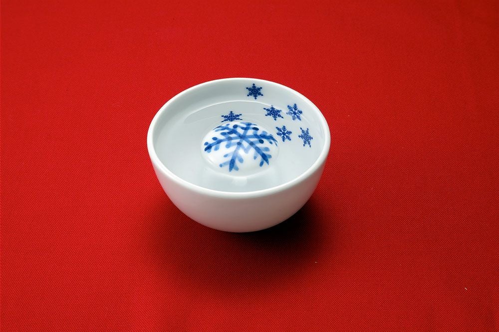 酒器】菊水オリジナル 風鈴杯（雪結晶） | 菊水ショップ＜かよいぐら＞
